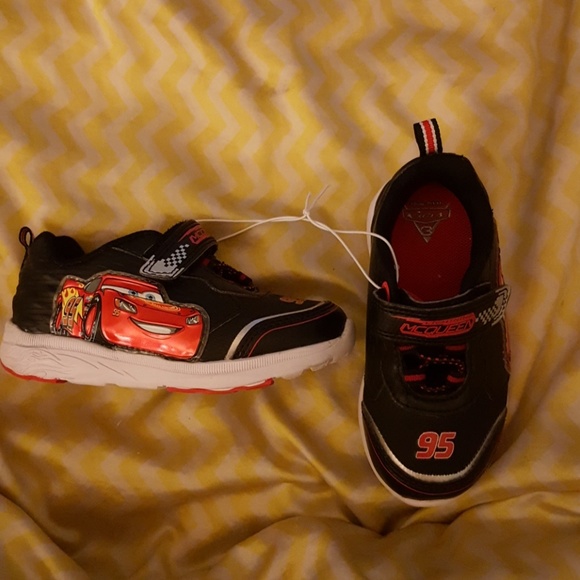 Disney Other - Boys Lightning McQueen Light up shoes.